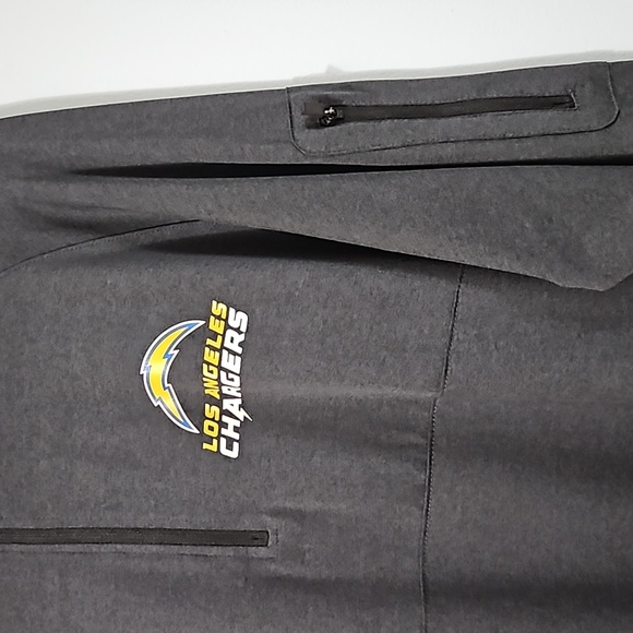 Los Angeles Chargers Men's NFL Half Zip Up Long Sleeve W/Sleeve Pocket L #M-195 - Picture 2 of 14
